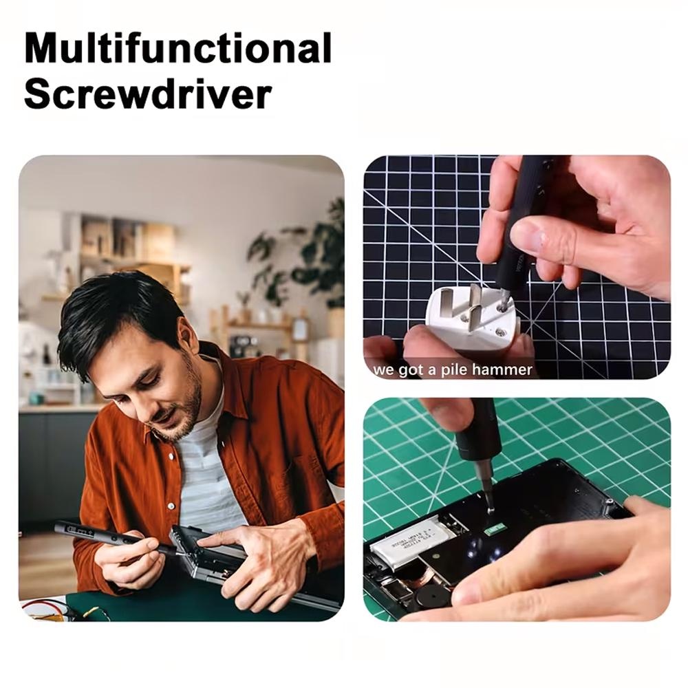 50 in 1 Precision Cordless Ele - Electric Screwdriver Rechargeable Usb recension och pris