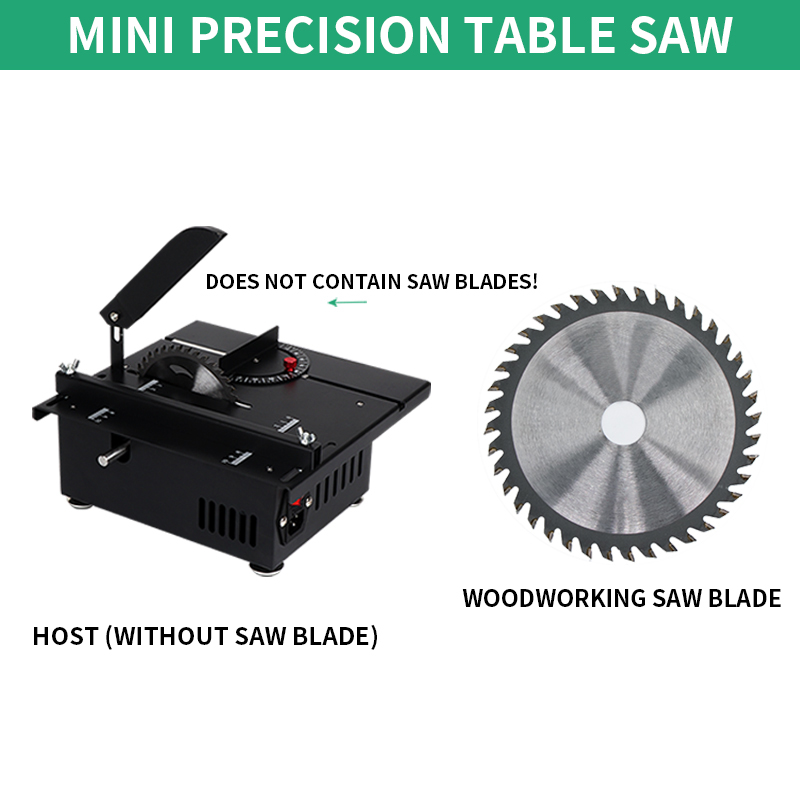 1200W mini precision table saw - Mini Table Saw For Woodworking recension och pris