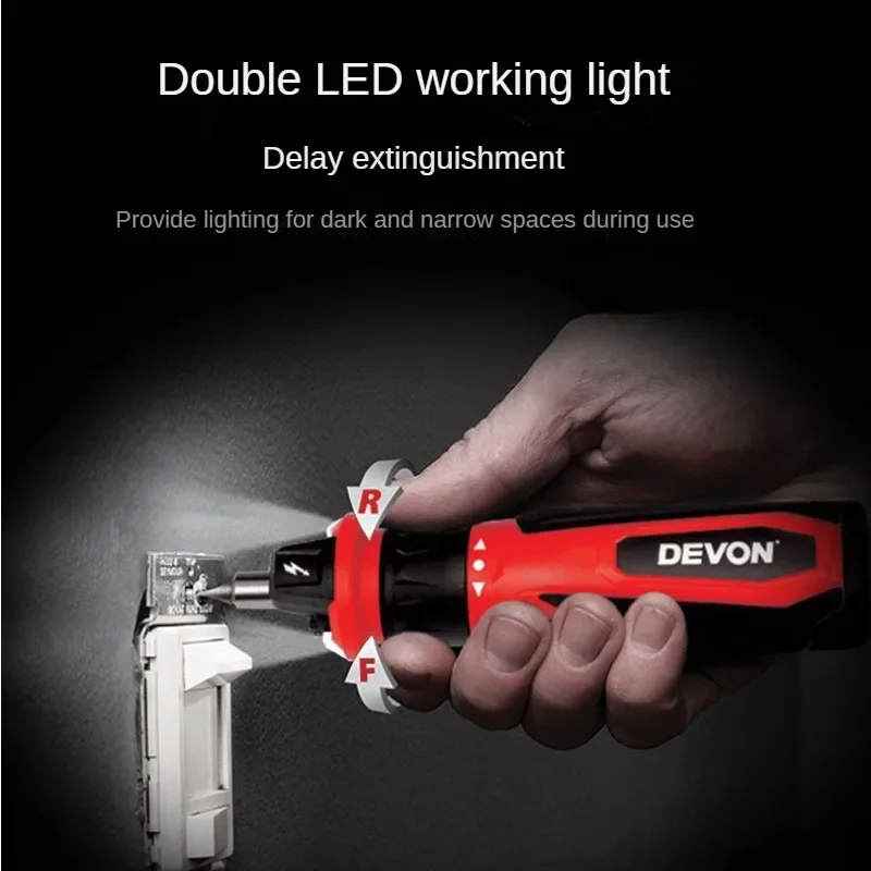 DEVON 4V Mini Electrical Screw - Electric Screwdriver Rechargeable Usb recension och pris
