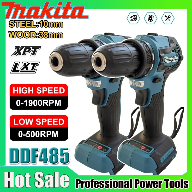 Makita DDF485 Compact Cordless - Brushless Cordless Electric Drill 18V recension och pris