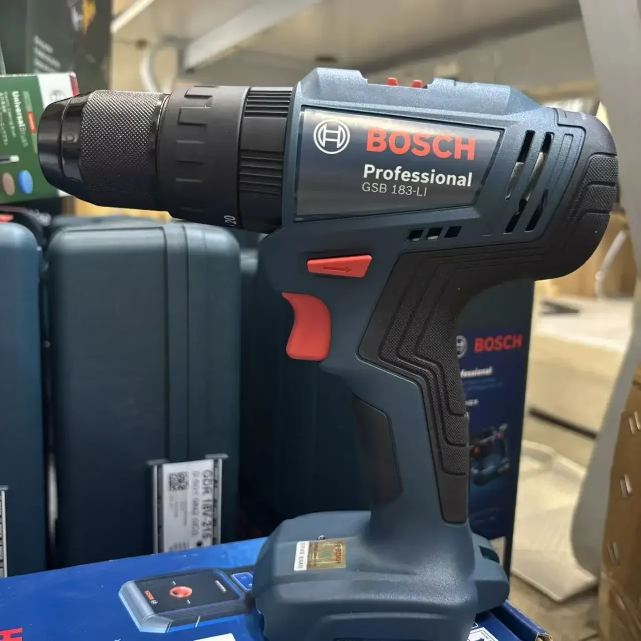 Bosch GSB 183-LI 18V Brushless - Brushless Cordless Electric Drill 18V recension och pris