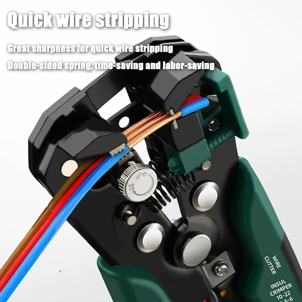 Crimper Cable Cutter Adjustabl - Automatic Wire Stripper Cutter recension och pris